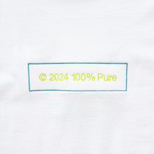 画像をギャラリービューアに読み込む, 100% Pure &quot;COPYRIGHT&quot; 2024 S/S T-Shirt
